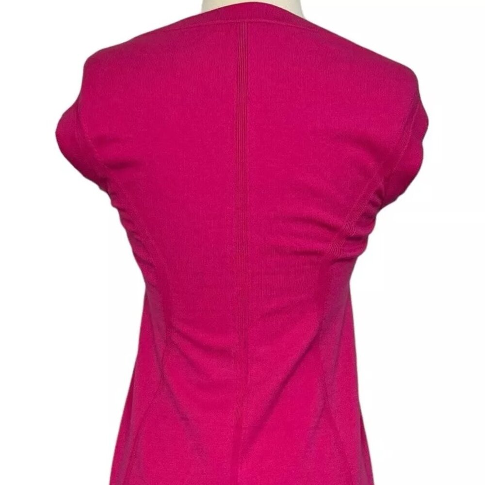 Dsquared2 Hot Pink Fuchsia Square Neck Mini Bodyc… - image 6